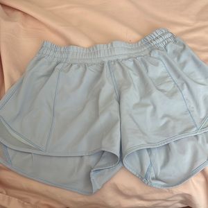 Lululemon hotty hot low rise light blue